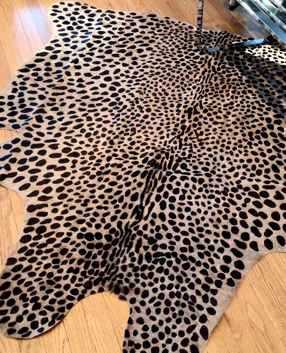 Zara Home Leopard Cheetah Rug